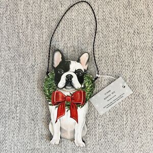 French Bulldog Boston‎ Terrier Christmas Ornament By Kathy Painted Hobby Lobby